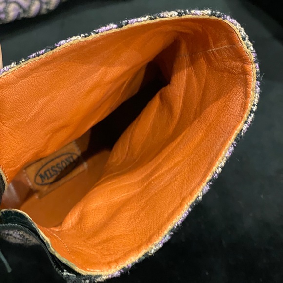 MISSONI Cestino Ankle bootie - Violet - Picture 10 of 12